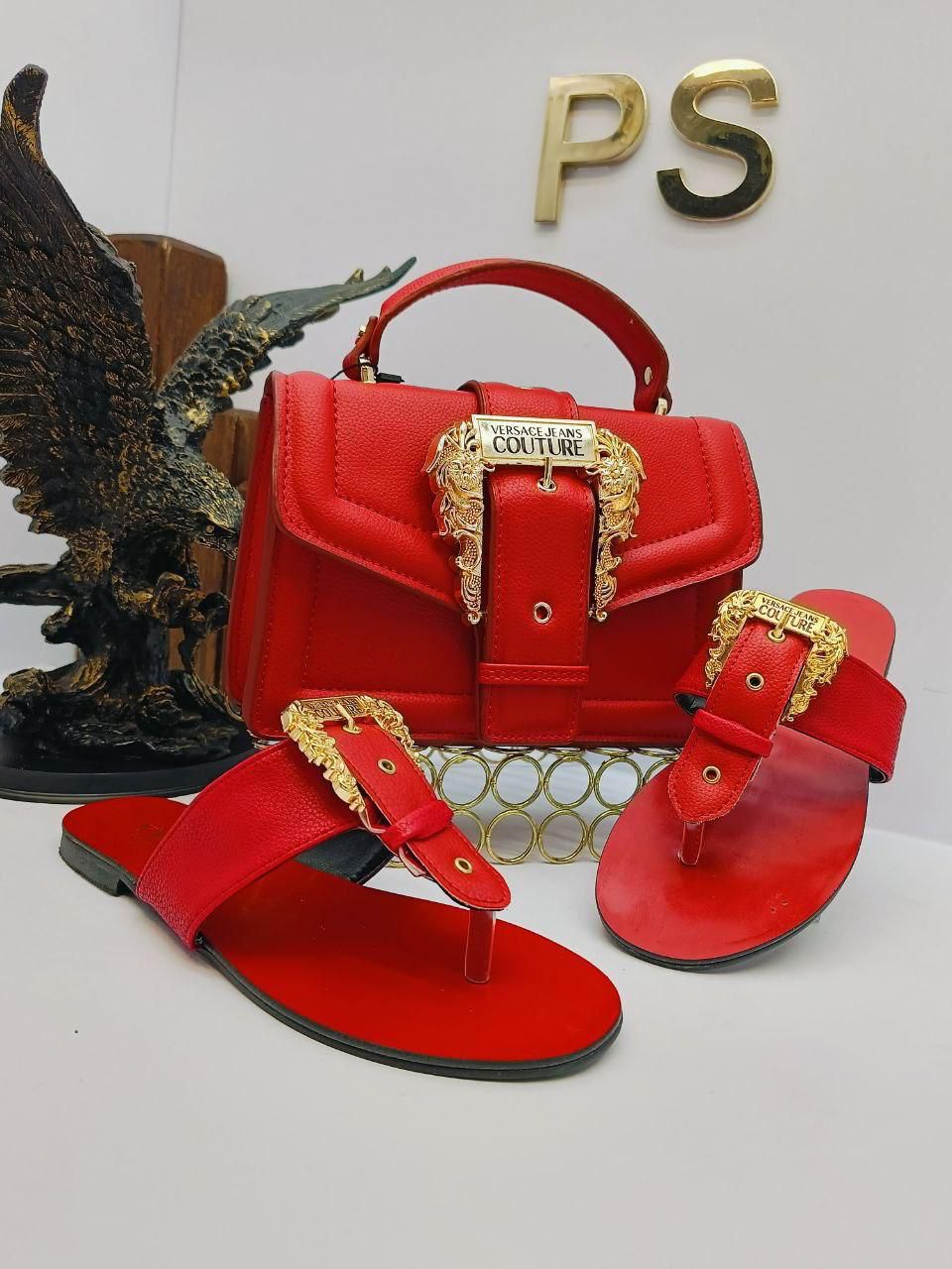 Versace Jeans Couture – Sac & Sandales de Luxe