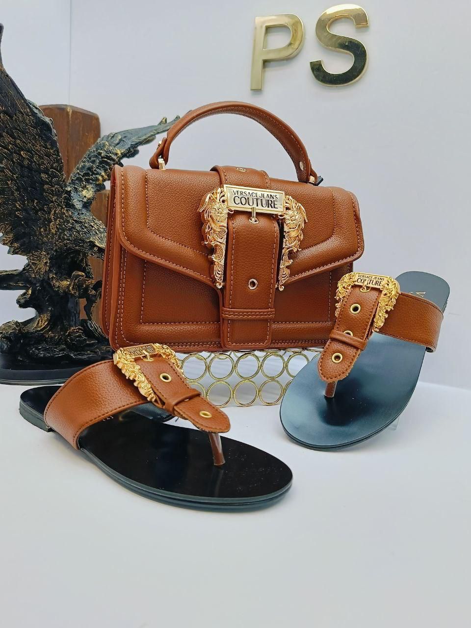 Versace Jeans Couture – Sac & Sandales de Luxe