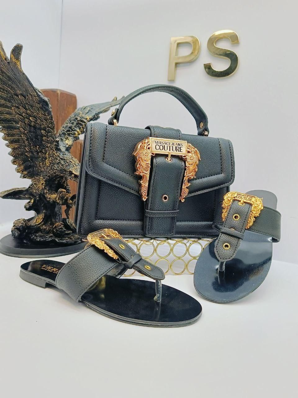 Versace Jeans Couture – Sac & Sandales de Luxe