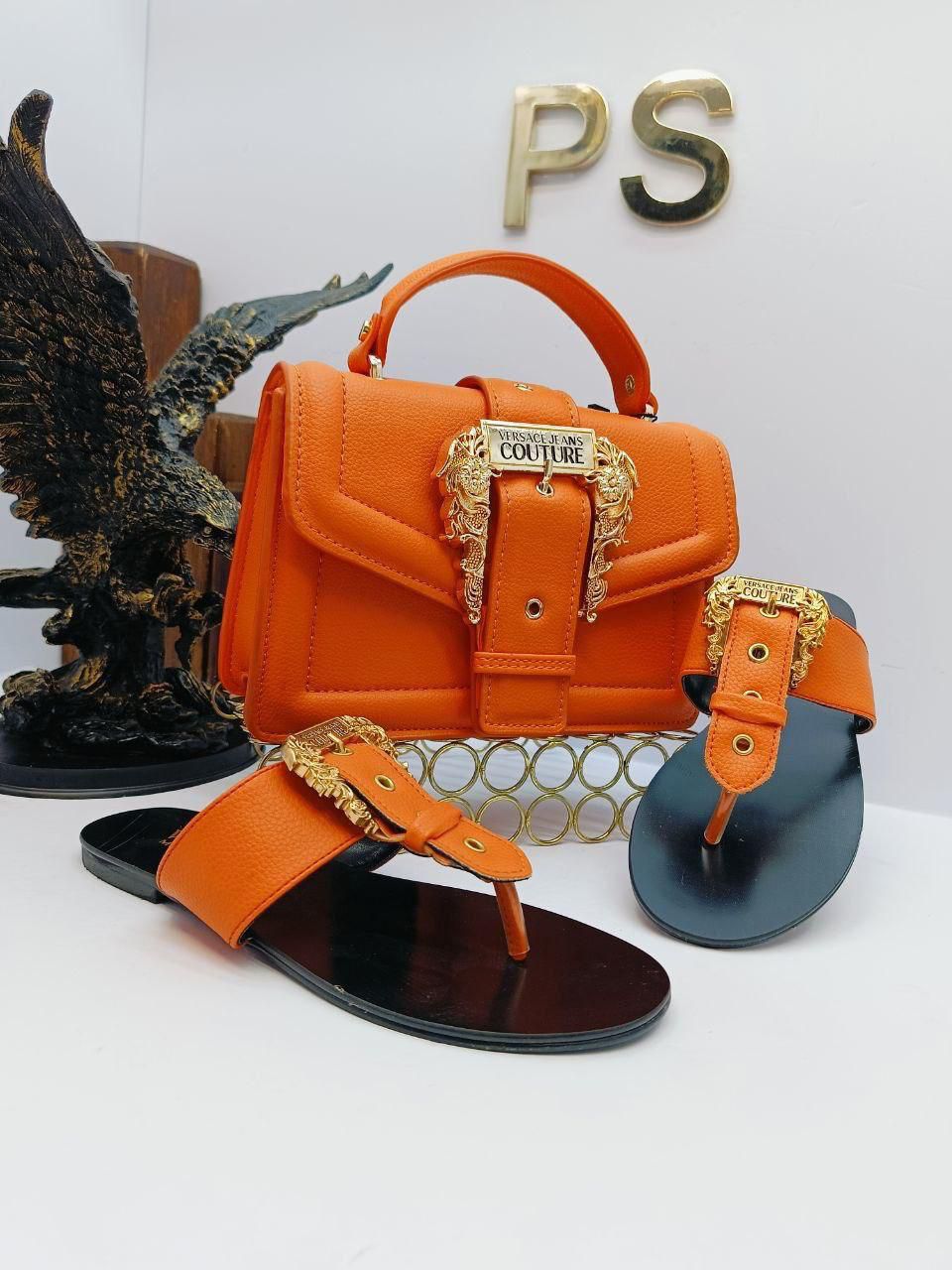 Versace Jeans Couture – Sac & Sandales de Luxe
